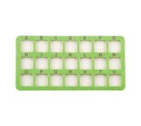 Multifunctional Felt Beads Organiser Pad with 21 Compartments Jewellery Workplace Pad Suitable for Jewellery Designers Multipurpose Organiser for Craft Supplies