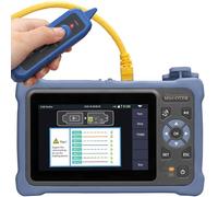 Multifunctional Fiber Optic Tester, Mini-Pro OTDR 1310/1550nm, 12 in 1, Test Range 5m-100Km, Dynamic Range 24dB/22dB, OPM/OLS/RJ45/VFL