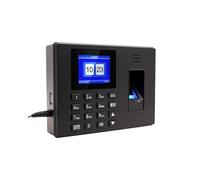 Multifunctional Fingerprint Attendance Machine Plastic Access Control Employees Exit Data Recorder Finger Scanning Efficient Clocking