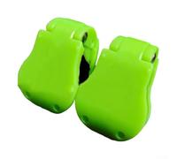 Multifunctional Fishing Rod Holder Clip 2 Pack Anti-Tangle Spring Loaded Fixed Keeper for Sea Coarse Fishing Rods(green)