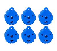 Multifunctional Fishing Rod Holder Straps 6pcs Silicone for Portable Pole Support Versatile Fly Fishing Accessories Fixed Rod Holders and Pole for Outdoor Angling 6PCS (A, 5x3. 8x3cm)