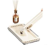 Multifunctional Flat Mop With Clip-on Cloth, No Hands-free Washing