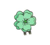 Multifunctional Floral Golf Ball Marker Attachment for Hat Zincs Alloy Ball Marker Accessories Golf Brooch Accessory