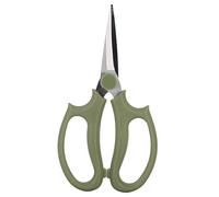 Multifunctional Floral Scissors Pruning Shears, Flower Cutting Scissors with 6.5cm SK5 Steel Blades, ABS Ergonomic Handles, for Florists Gardeners and Home Users, Lightweight (Green)