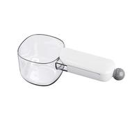 Multifunctional Food Measuring Spoon 18.5x7.5x6.7cm with Bag Clip for Rice Flour Portion Control for Home Bakery Restaurant Cafe Farmhouse Meal Prep