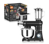 Multifunctional Food Processor and Blender Combo, 5-in-1 Kitchen Appliance with Meat Mincer and Stand Mixer, Professional Large Capacity for Efficient Food Preparation