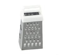 Multifunctional Four-Sided Stainless Steel Grater, With Non-Slip Handle, For Garlic Cheese Vegetable Chopping Kitchen Tool Hanging Storage Design | Entgoinggo(Random Color)