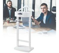 Multifunctional Freestanding Clothes Rack, Solid Wood Suit Hanger with Pant Hanger & Storage Compartment for nized Wardrobe - Elegant and Design