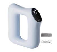 Multifunctional Full-Body Fascia Ring, 360° Fat Burning Dual-Ring Electric Fascia Massager, Ergonomic Fascia Blaster for Muscle Knot Recovery & Relaxtion, 5-Mode,Quiet, Long-Lasting (Blue)