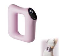 Multifunctional Full-Body Fascia Ring,Deep Tissue Vibrations, Ergonomic Electric Fascia Blaster for Muscle Knot Recovery & Relaxation,Abdominal Massage Tool for Belly Neck Waist Arms Legs (Pink)