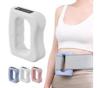 Multifunctional Full-Body Fascia Ring, Deep Tissue Vibrations with Portable Design, 2025 New Upgraded Ergonomic Electric Fascia Massager, Fat Burning & Shaping (White)