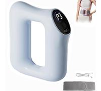 Multifunctional Full-Body Fascia Ring, Deep Tissue Vibrations with Portable Design, Electric Fascia Massage Tool, Full-Body Fat Burning and Shaping, Adjustable Massage Modes (Blue)