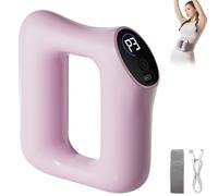 Multifunctional Full-Body Fascia Ring, Deep Tissue Vibrations with Portable Design, Enhances Recovery and Well Being for Muscle Relief and Relaxation (Pink)