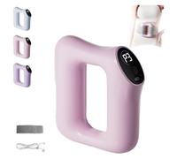 Multifunctional Full-Body Fascia Ring - Deep Tissue Vibrations with Portable Design, Ergonomic Electric Fascia Massager, Enhances Recovery and Well Being(Pink)