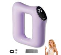 Multifunctional Full-Body Fascia Ring, Deep Tissue Vibrations with Portable Design, Ergonomic Massage Deep Tissue Tool for Abdomen Back Leg Calf Thighs (Purple)