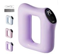 Multifunctional Full-Body Fascia Ring, Ergonomic Electric Blaster Massage Tool, Full-Body Fat Burning and Shaping for Abdomen, Back, Legs(Purple)