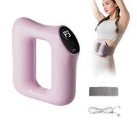 Multifunctional Full-Body Fascia Ring, Ergonomic Electric Fascia Massager, Adjustable Massage Modes, Deep Tissue Vibrations with Portable Design, for Muscle Knot Recovery & Relaxtion (Pink)