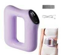 Multifunctional Full-Body Fascia Ring, Ergonomic Electric Fascia Massager for Full-Body Fat Burning and Shaping, Deep Tissue Tool, Portable Design (Purple)