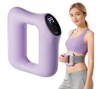 Multifunctional Full-Body Fascia Ring, Ergonomic Electric Fascia Massager, with 5 Adjustable Modes, Full-Body Fascia Massager, Wireless fascia blaster for Butt Waist Belly and Muscle Relaxtion(Purple)