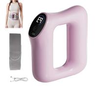 Multifunctional Full Body Fascia Ring,Fascia Blaster,Cordless Rechargeable Body Shaping Machine,8-Speed Adjustment,for Muscle Relaxtion,Suitable for All Parts (Pink)