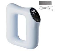 Multifunctional Full-Body Fascia Ring - Fast Fat Burning Yoga Ring Massager,5 Levels + 3 Variable Frequencies, High-Frequency Vibration Cellulite Massager Tool, Type-C Rechargeable Slim (Blue)