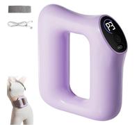 Multifunctional Full-Body Fascia Ring, Full Body Massager, Deep Tissue Vibrations with Portable Design,Ergonomic Electric Fascia Massager, Adjustable 3 Modes / 5 Levels of Intensity Massage (Purple)