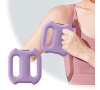 Multifunctional Full-Body Fascia Ring, Handheld Ergonomic Electrics Fascia Massager Tool, Deep Tissue Full-Body Workout with Adjustable Belt for Muscle Relaxation, for Belly/Back/Waist/Thigh (Purple)