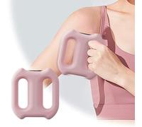 Multifunctional Full-Body Fascia Ring, Handheld Ergonomic Electrics Fascia Massager Tool, Deep Tissue Full-Body Workout with Adjustable Belt for Muscle Relaxation, for Belly/Back/Waist/Thigh (Pink)