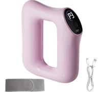 Multifunctional Full-Body Fascia Ring, Silicone Deep Tissue and Fat Burning Workouts, Ergonomic Massage Deep Tissue Tool, Abdominal Massage Tool for Belly Neck Waist Arms Legs (Pink)