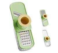 Multifunctional Garlic Chopper - Manual Garlic Mill Press for Spices | Portable Kitchen Utensil for Home, Restaurant Camping | Compact ABS Design