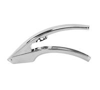 Multifunctional Garlic Press, Aluminum Alloy, 7.5 Inch - Adjustable Pressure, Easy to Clean, Ideal for Garlic, Ginger, Chestnut, and Walnut