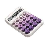 Multifunctional Gradient Calculator with Flexible Keyboard for Students Exams Mathematical Tool Practical Design Gradient Color Flexible Buttons for School Exams Use