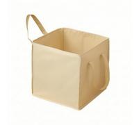 Multifunctional Hanger Storage Container, Beige, Square 34cm Modern Minimalist