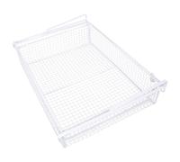 Multifunctional Hanging Pullout Drawer Cabinet Organizing Bin Under Shelf Storage Basket Metal Clothing Pull Out Basket Shelf Rack