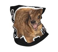Multifunctional Headwear Awawa Angry Screaming Rock Hyrax Meme Bandana Neck Gaiter Printed Wrap Scarf Multi-use Face Mask Cycling For Men Women Adult