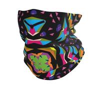 Multifunctional Headwear Coldplay Kaleidoscope Colorful Psychedelic Ourdoor Face Balaclavas Neck Gaiter Bandanas Scarf For Men Women Outdoor Sports