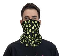 Multifunctional Headwear funny avocado emoticons Bandana Neck Cover Printed Mask Scarf Multifunction Headband Running Unisex Adult Windproof