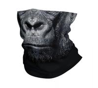 Multifunctional Headwear Gorilla Bandana Neck Gaiter Printed Magic Scarf Warm FaceMask Riding Unisex Adult All Season