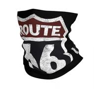 Multifunctional Headwear Historic Route 66 Bandana Neck Cover Printed Mother Road Vintage Mask Scarf Multifunctional Headband Running for Men Women Adult