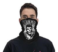 Multifunctional Headwear Misfits Skull Bandana Neck Cover Printed Wrap Mask Scarf Multifunction Cycling Scarf Cycling Unisex Adult Windproof