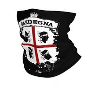 Multifunctional Headwear Sardinia Flag Four Moors Bandana Neck Gaiter sun Protection Face Scarf Cover Italy Sardegna Coat of Arms Headband Tube Balaclava