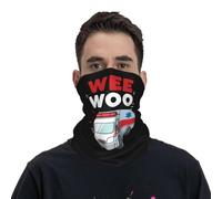 Multifunctional Headwear Wee Woo Ambulance Paramedic Emergency Medic Gift Bandana Neck Cover Printed Mask Scarf Headband Hiking Fishing Unisex Adult