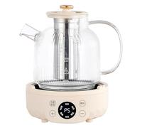 AFAGUEEUPD Multifunctional Health Teapot, 2L Electric Kettle, 6 Functions Tea Maker, 500W High Power, 12H Smart Reservation, 360°C Even Heating, Split Cup Body, Smart Touch Settings