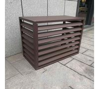Multifunctional Heat Pump Cover for Outdoor Pool Garden Plant Privacy Screen Noise Reduction AC Shield Durable & WeatherResistant (Color: FOU)