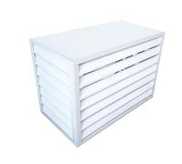 Multifunctional Heat Pump Cover for Outdoor Pools Garden Plant Privacy Screen Noise Reduction AC EnclosureDurable & Stylish (Color: FOU)