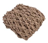 Multifunctional Heavy Duty Hemp Rope Net for Playground & Tree House, & Pets Climbing Frame, Outdoor Rope Ladder, 2m x 5m Cargo Hammock Accessories