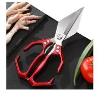 Multifunctional Heavy-Duty Kitchen Shears - Seattle Get Scissors, Kitchens Scissors, 2 in 1 Kitchen Scissores with Walnut Cracker Cut Meat, Seafood, Bone Cutting