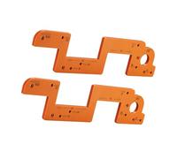 Multifunctional High Hardness Switches Template for Woodworking with Routers Corner Jigs Daily Use Accurate Slot Locator