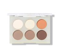 Multifunctional Highlighter Contour Blush Palette - 6-Color Matte Makeup, Waterproof, Long-Lasting, Natural Finish for Face Shaping & Brightening