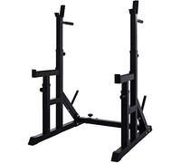 Multifunctional Household Dumbbell Bench Adjustable Squat Rack Barbell Rack, Multi-Function Barbell Rack Stand Height Adjustable Barbell Stand Weight Lifting Ra